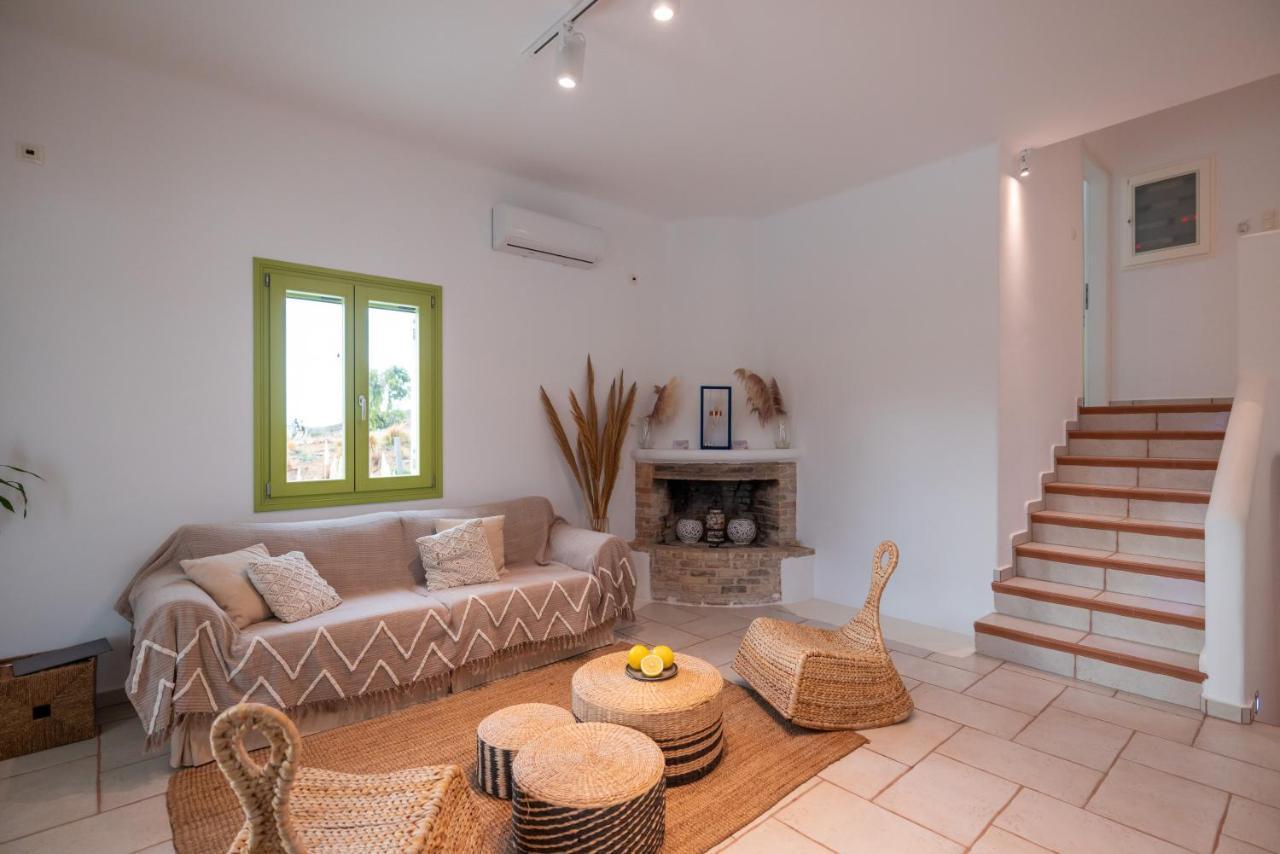 Ventu Paros Villa Márpissa Exteriör bild