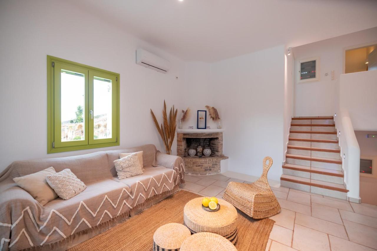 Ventu Paros Villa Márpissa Exteriör bild