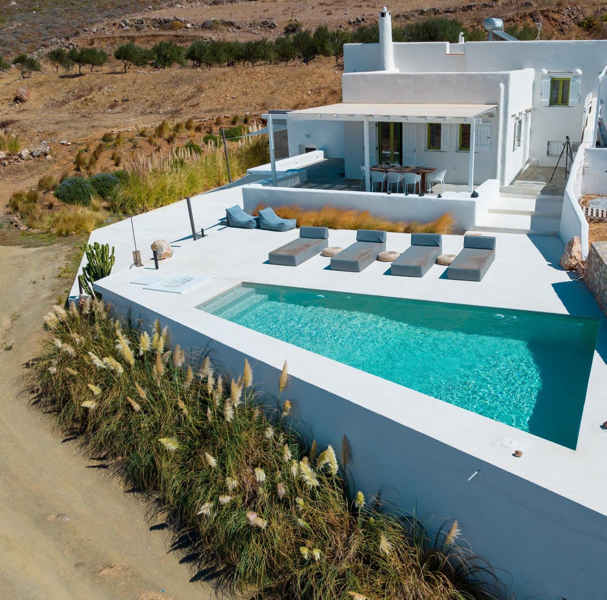 Ventu Paros Villa Márpissa Exteriör bild